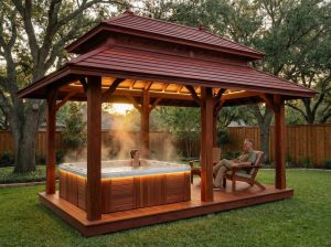 Sanctuary Structures Hot Tub 4